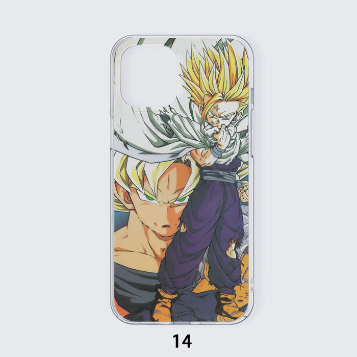 Dragon Ball Teen Gohan Super Saiyan Goku Vegeta Trunks Super Style iPhone 15 Series  Phone Case