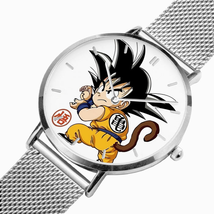 DBZ-Store Cute Cool Kid Goku in Yellow Clothing Watch