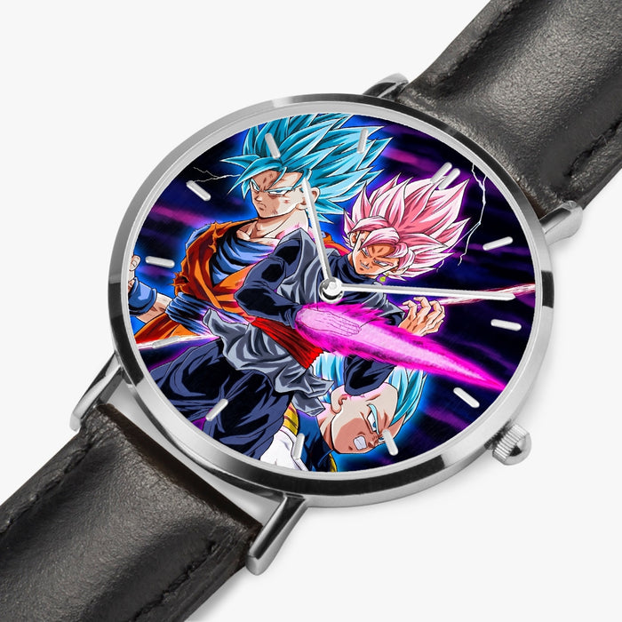 DBZ-Store Thrilling Goku 2 Goku Rose Vegeta 2 Ultra Instinct Watch