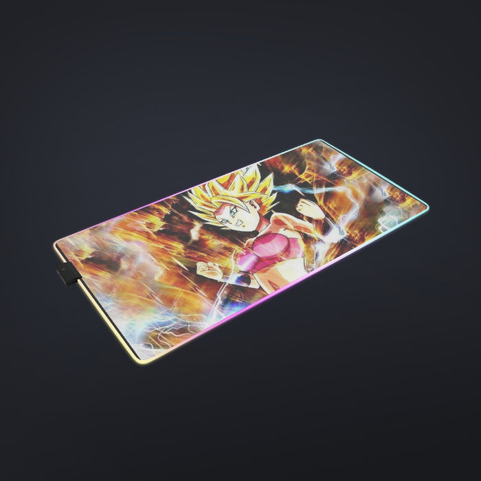 Dragon Ball Super Caulifla Super Saiyan 2 Epic Casual  cool LED Mouse Pad