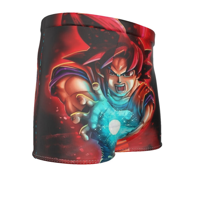 Awesome Red Hair Goku DBZ  Men's Boxer Briefs