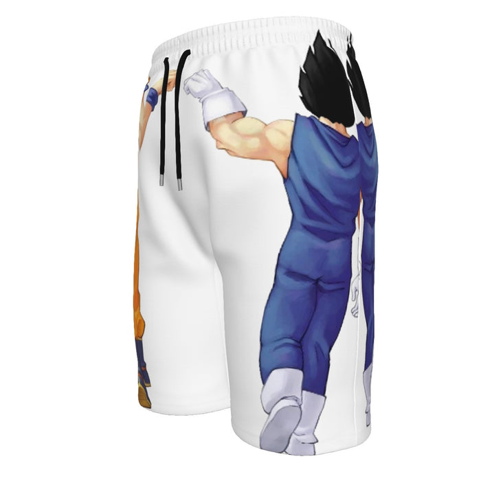 Dragon Ball Z Goku x Vegeta Men‘s Beach Shorts