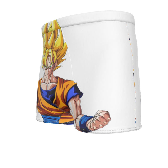 Goku Transformation Thunder Black Super Saiyan Men's Boxer Briefs