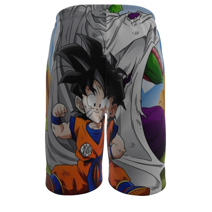 Dragon Ball Amazing Master Piccolo Train Strong Kid Gohan  Men‘s Beach Shorts