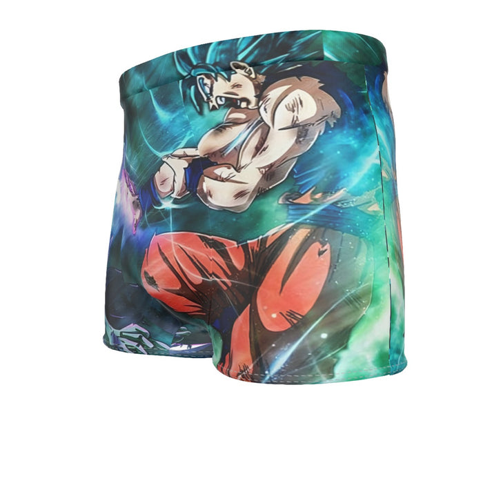 Dragon Ball Fused Zamasu Goku Blue Super Saiyan Epic Men's Boxer Briefs