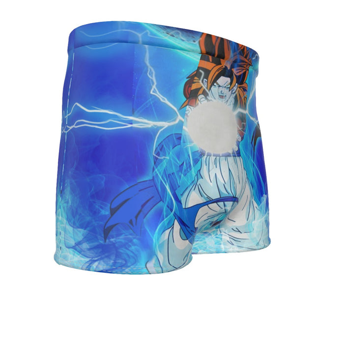Dragon Ball Z Gogeta Super Saiyan 4 Unbelievable Power Men's Boxer Briefs