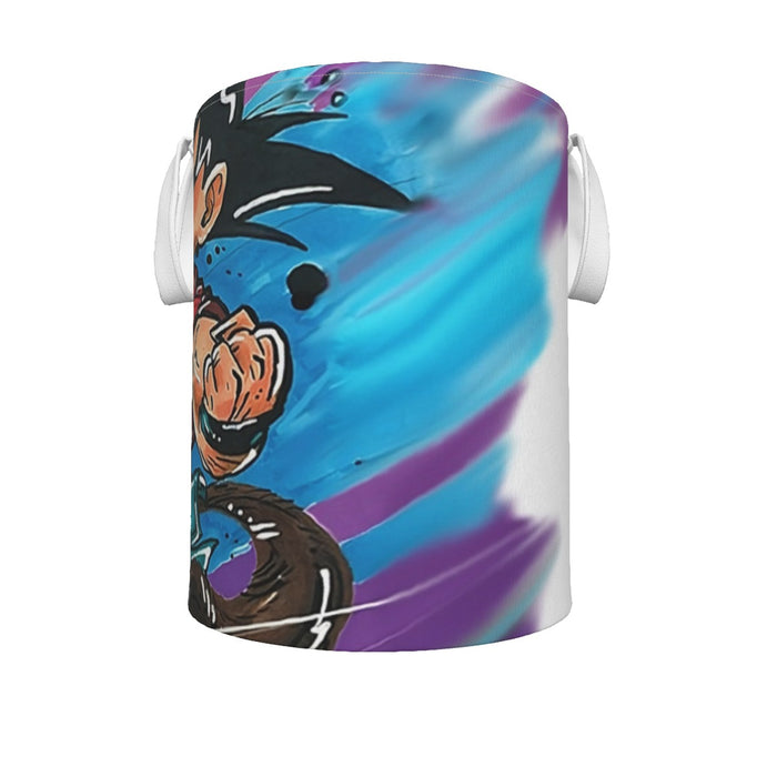 Dragon Ball Z  Kid Goku Graffiti Painting  Laundry Basket