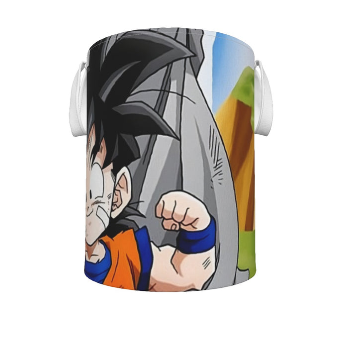 Dragon Ball Amazing Master Piccolo Train Strong Kid Gohan Laundry Basket