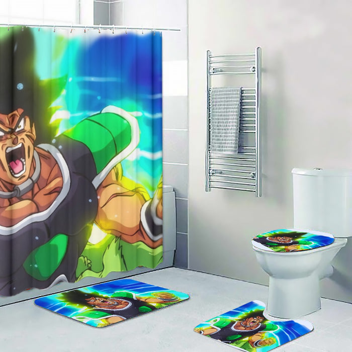 Dragon Ball Super Angry Broly Legendary Super Saiyan Four-piece Bathroom