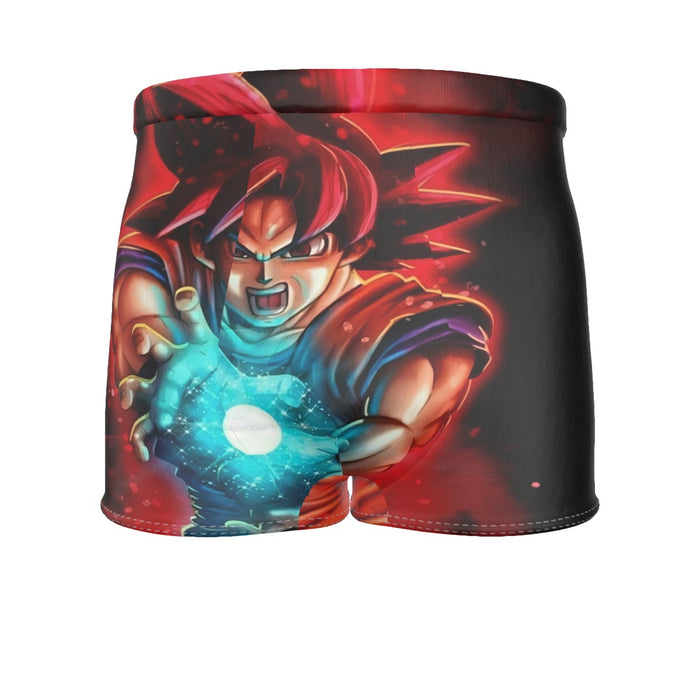 Awesome Red Hair Goku DBZ  Men's Boxer Briefs