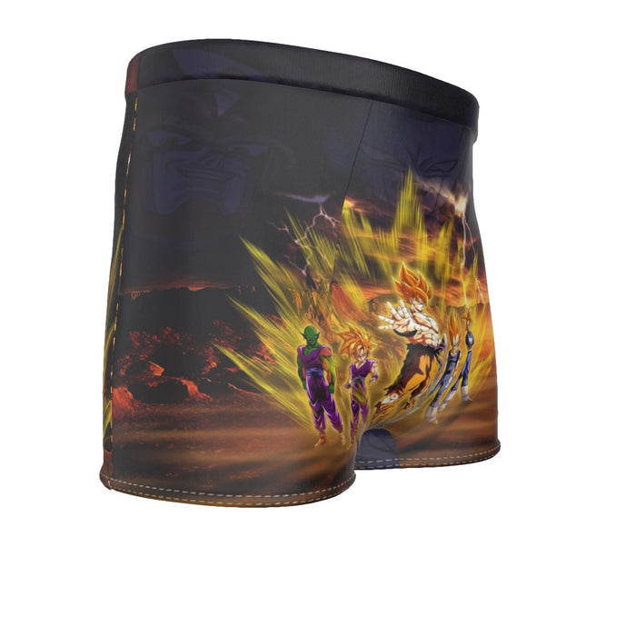 Piccolo Goku And Vegeta Dragon Ball Z Men's Boxer Briefs