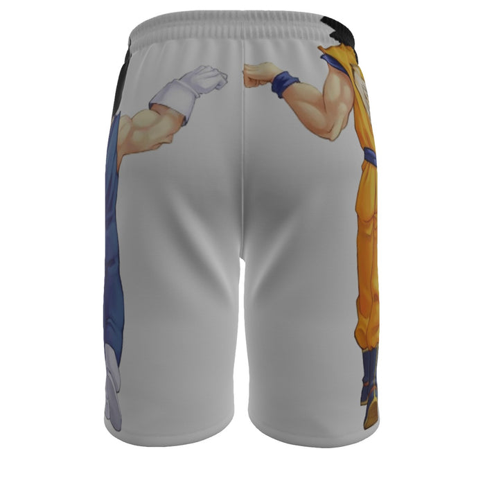 Dragon Ball Z Goku x Vegeta Men‘s Beach Shorts