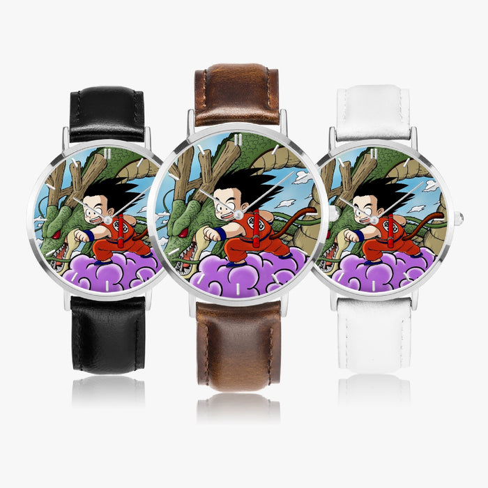 DBZ-Store Awesome Kid Goku Flying With Shenron Watch