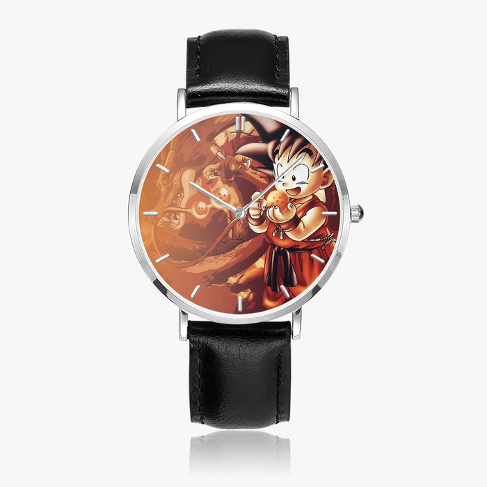 DBZ-Store Cute KId Goku with Dragon Ball Watch