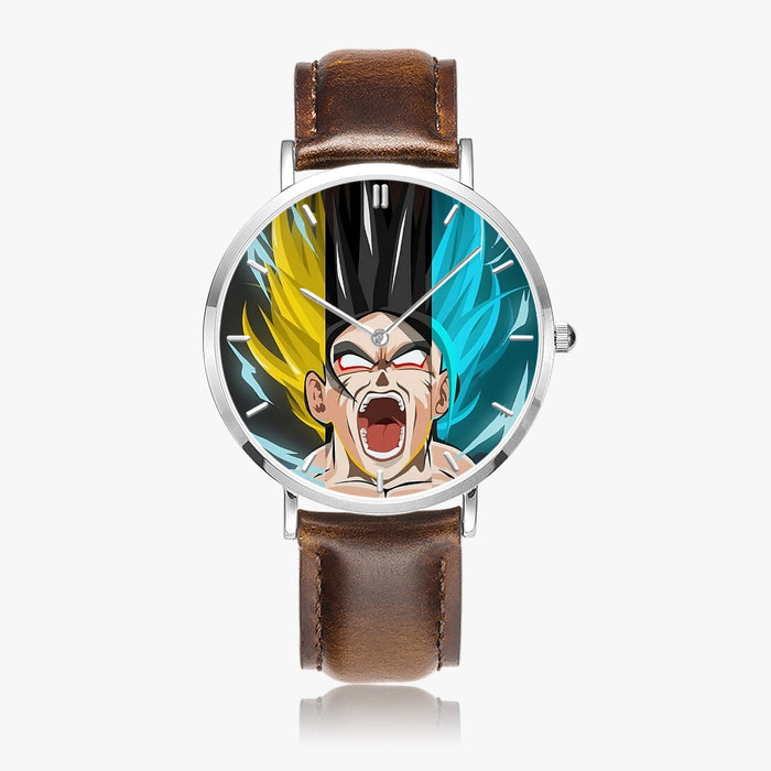 DBZ-Store Stylish Goku Super Saiyan Triple Blue God SSGSS Watch