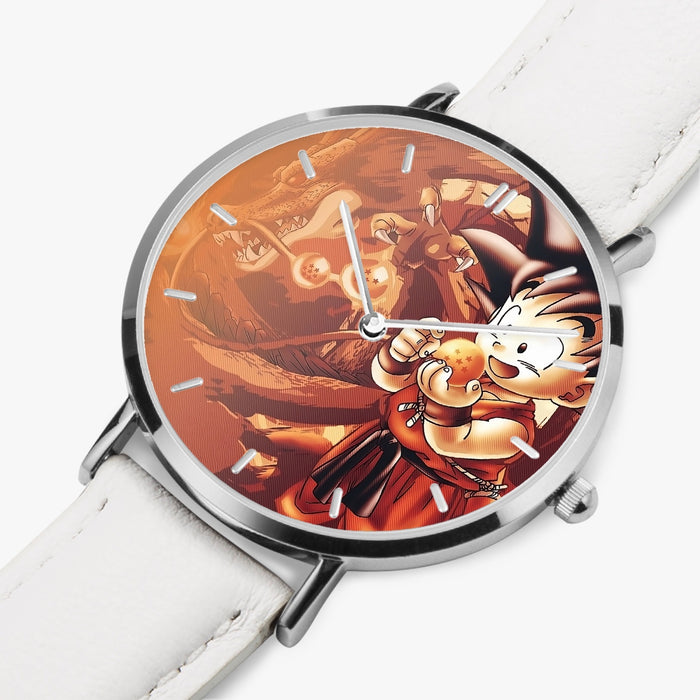 DBZ-Store Cute KId Goku with Dragon Ball Watch