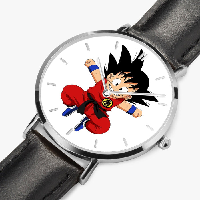 DBZ-Store Cute Jumping Kid Goku In His Training Suit Watch