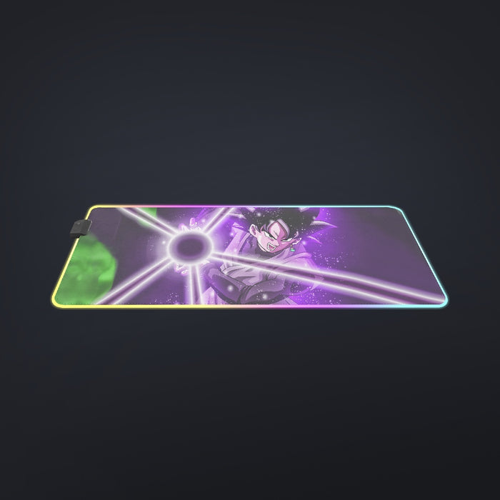 Black Goku Performs Black Power Ball attack  Dragon Ball Super cool LED  Mouse Pad