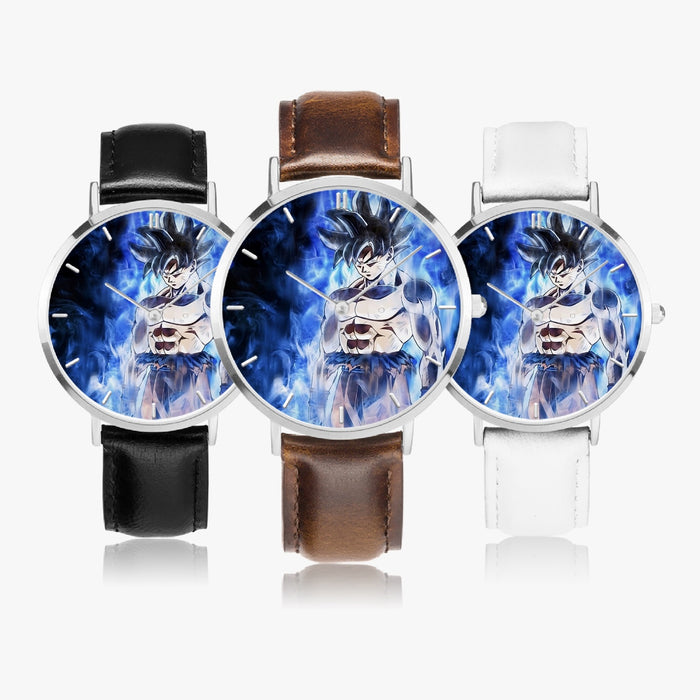 DBZ-Store Cool Super Goku Ultra Instinct Blue Aura Watch