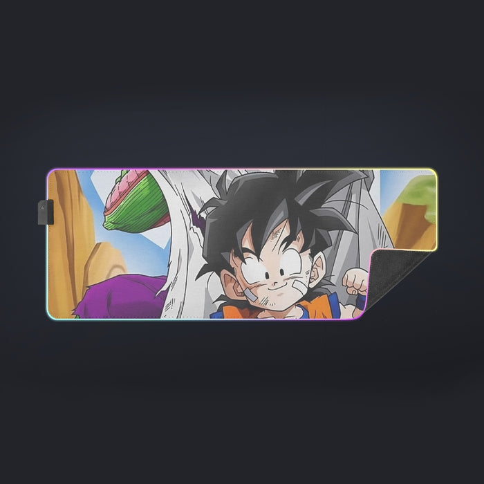 Dragon Ball Amazing Master Piccolo Train Strong Kid Gohan  cool  LED  Mouse Pad