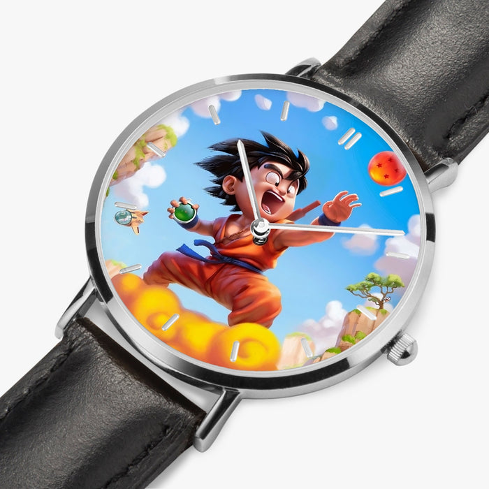 DBZ-Store Dope Cute Kid Goku Ride Flying Nimbus Watch