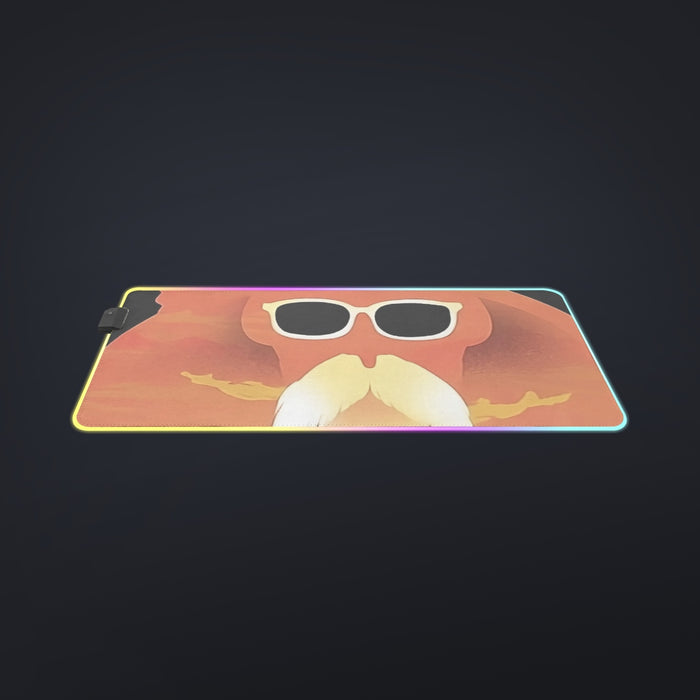 Master Roshi Sunset  cool LED  Mouse Pad