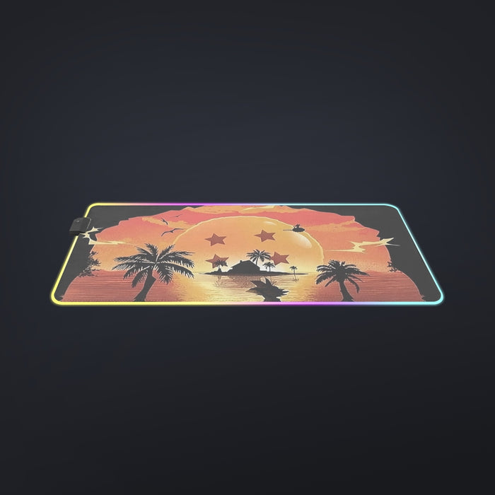 Four Star Dragon Ball  cool LED Mouse Pad