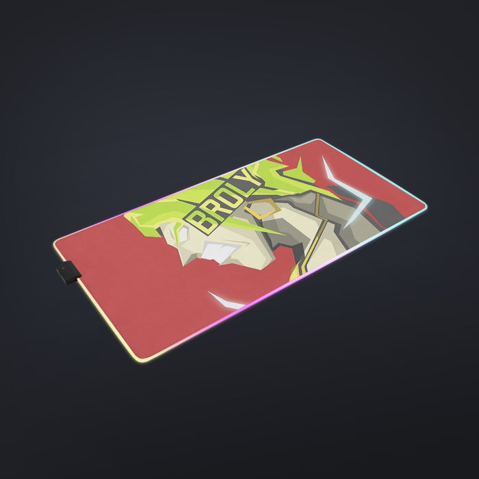 Dragon Ball Super Cool Legendary Broly Cool Vector Art cool LED  Mouse Pad