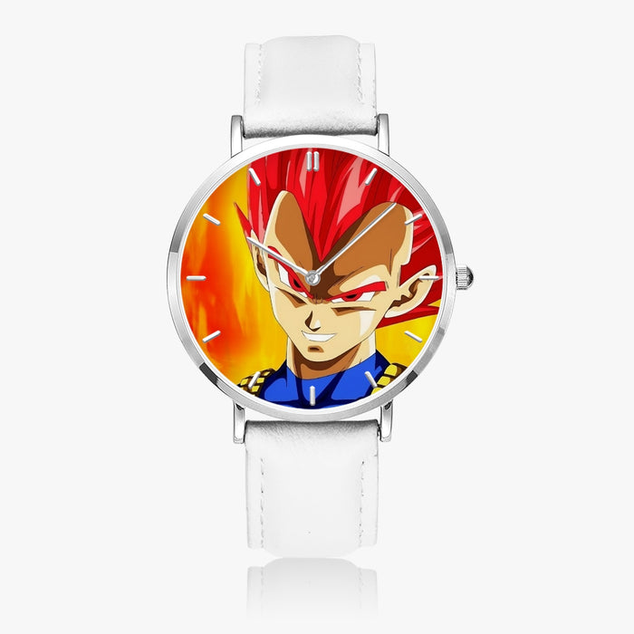 DBZ-Store Vibrant Vegeta Super Saiyan Red God Watch