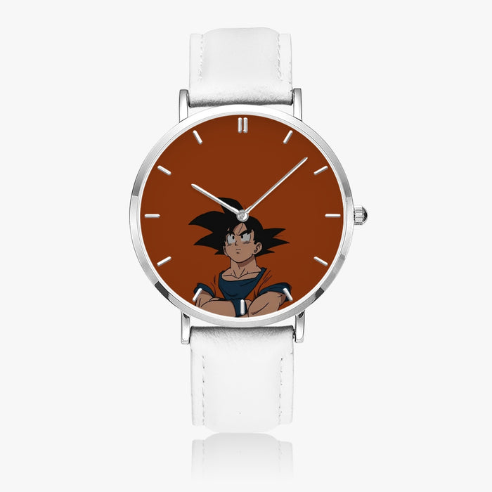 DBZ-Store Awesome Goku Orange Minimalistic Background Watch