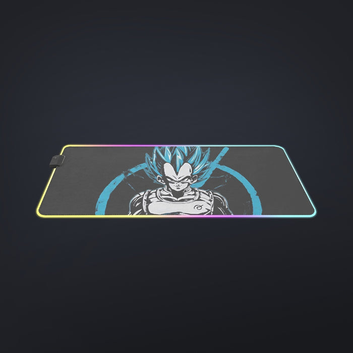 Dragon Ball Super SSGSS Vegeta Whis Symbol  cool LED  Mouse Pad