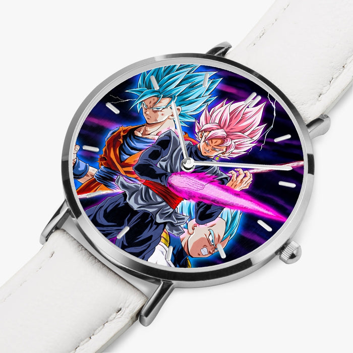 DBZ-Store Thrilling Goku 2 Goku Rose Vegeta 2 Ultra Instinct Watch