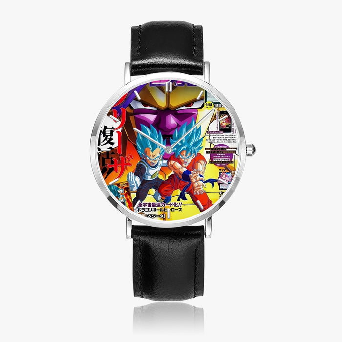 DBZ-Store Hype Golden Frieza Super Saiyan God Goku Vegeta Blue Watch