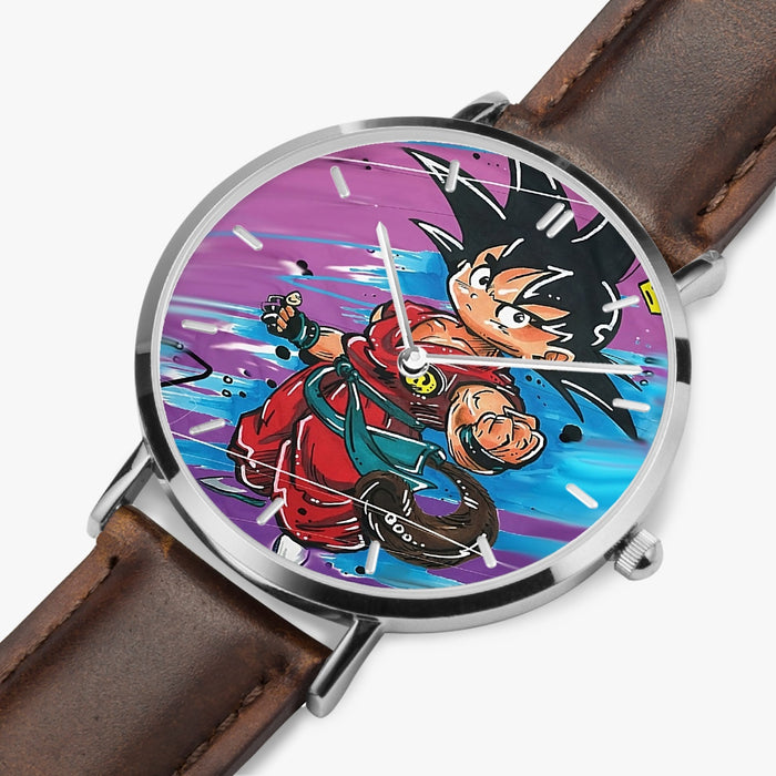 DBZ-Store Awesome Kid Goku Graffiti Painting Watch