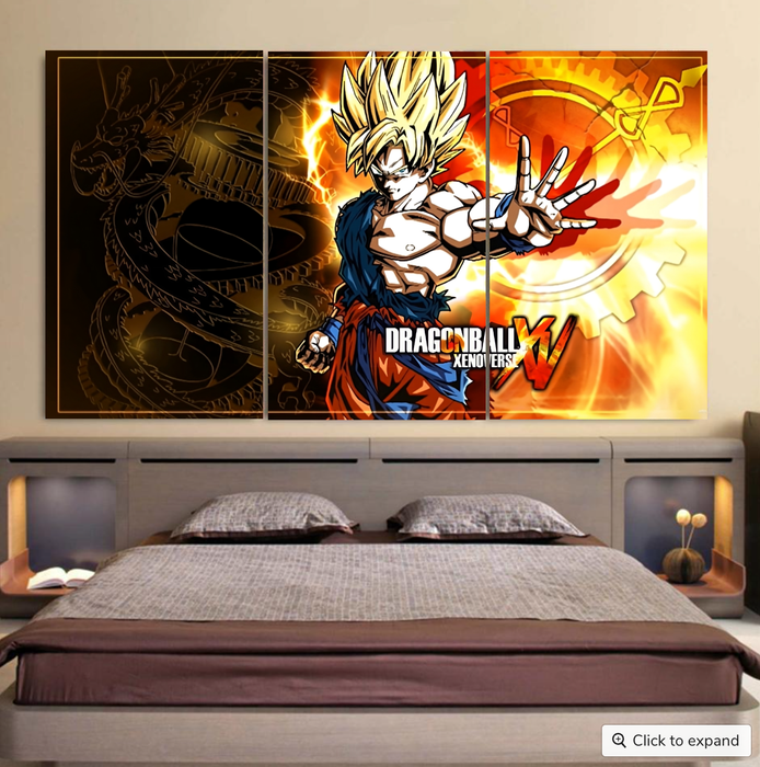 Dragon Ball Xenoverse Cool 3pc Canvas