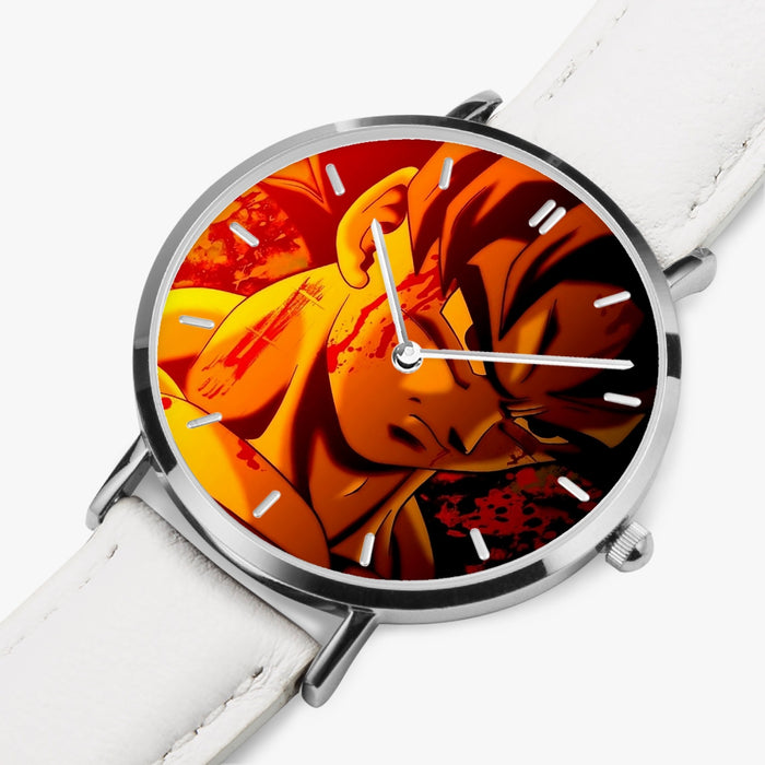 DBZ-Store Vibrant Serious Son Goku Dope Orange Watch