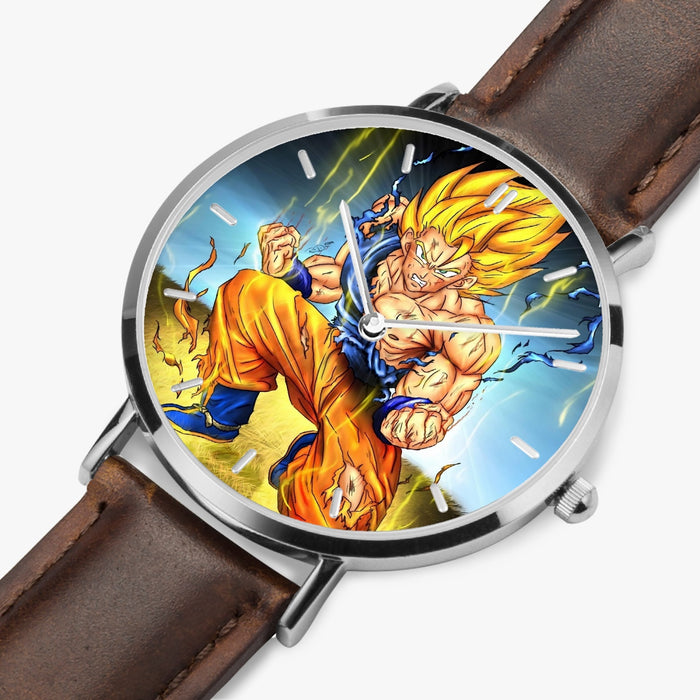 DBZ-Store Vibrant Goku Super Saiyan Thunder Power Damage Watch