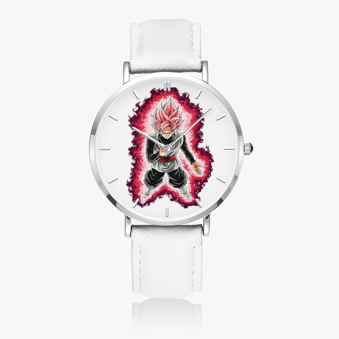 DBZ-Store Dope Super Black Goku Rose Super Saiyan 2 Grin Watch