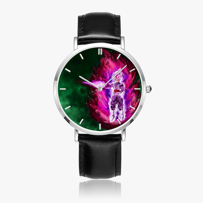 DBZ-Store Vibrant Goku Black Super Saiyan Rose Power Aura Watch