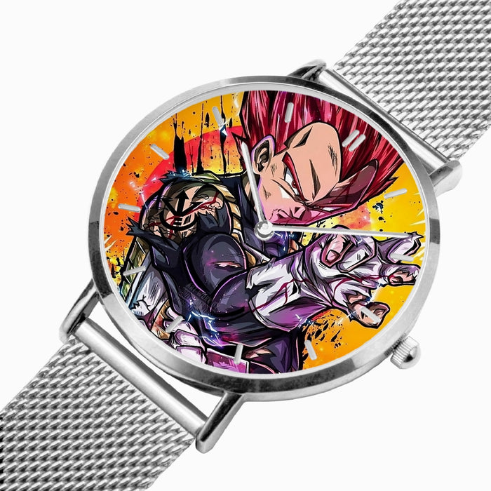 DBZ-Store Dope Vegeta God Fight Pose Graphic Watch