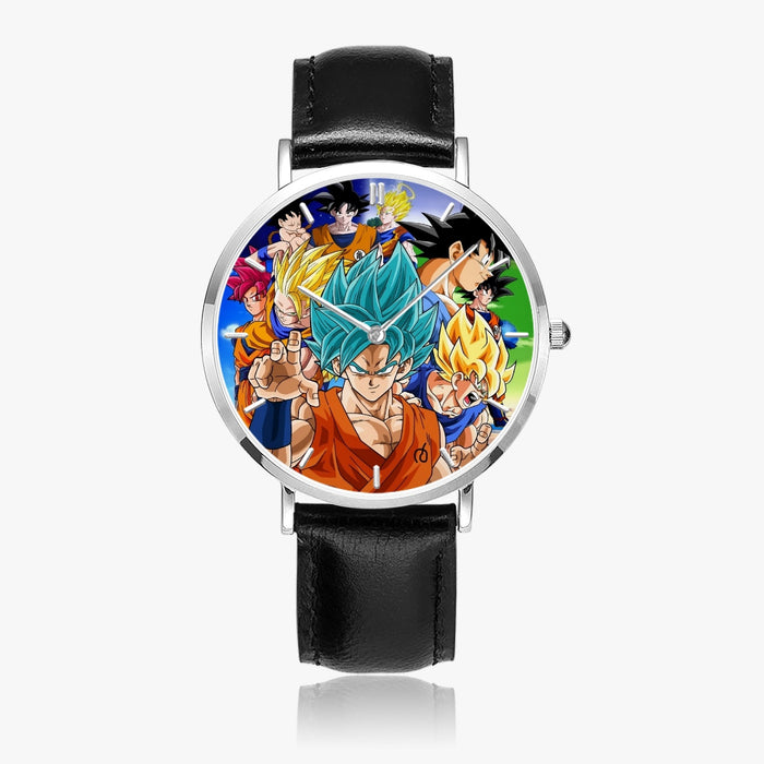 DBZ-Store Epic Goku Super Saiyan All Powerups Design Watch