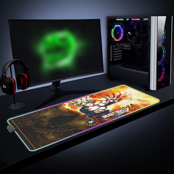 Dragon Ball Xenoverse cool  LED  Mouse Pad