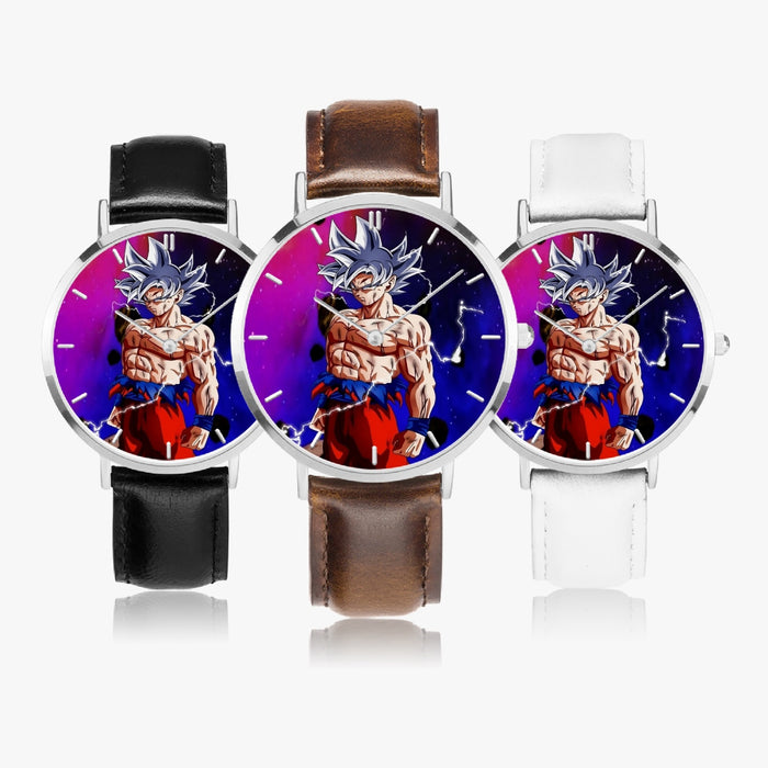 DBZ-Store Awesome Ultra Instinct Silver Hair Goku Watch