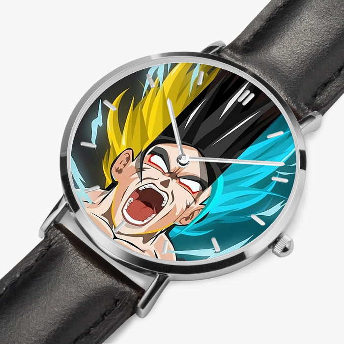 DBZ-Store Stylish Goku Super Saiyan Triple Blue God SSGSS Watch