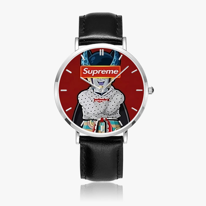 DBZ-Store Dope Minimal Supreme Villain Perfect Cell Red Watch