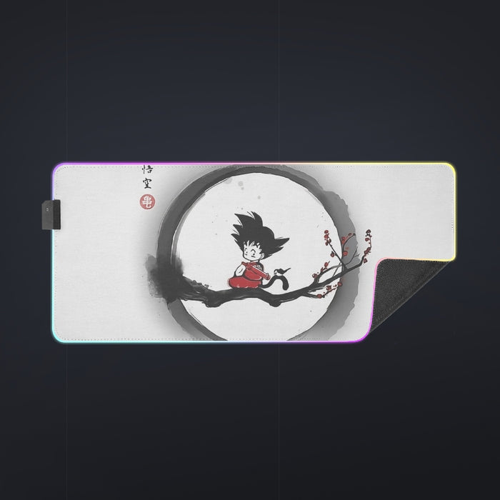 Young Goku Tee cool  LED  Mouse Pad