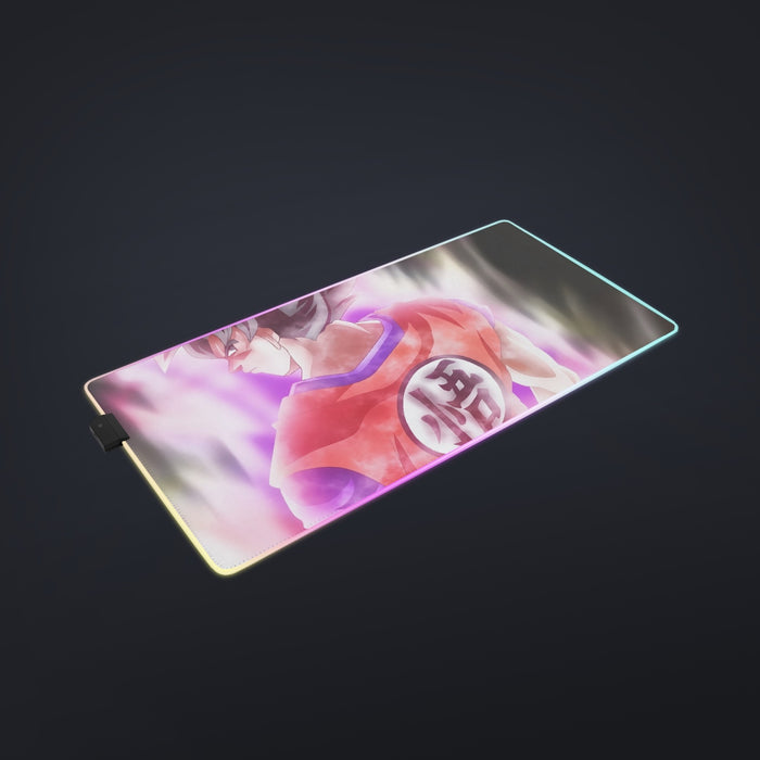 Dragon Ball Angry Son Goku Unique Style Full Print cool LED Mouse Pad