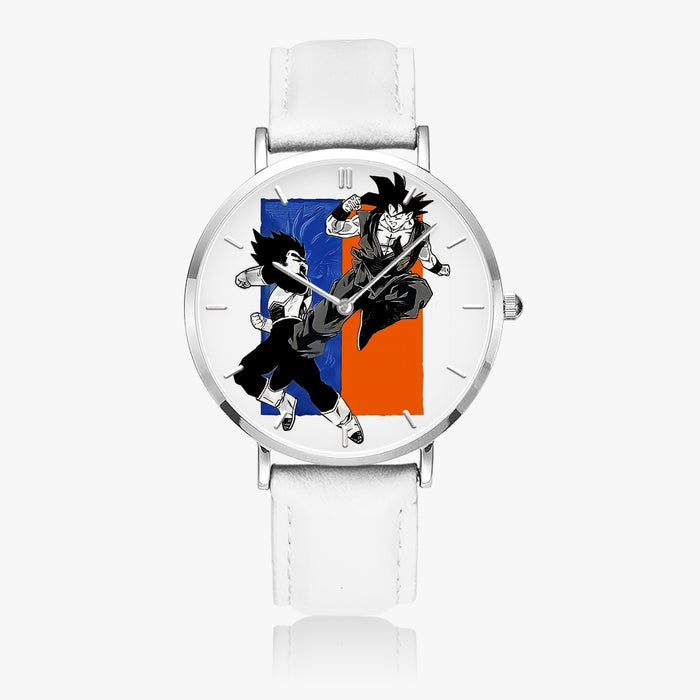 DBZ-Store Cool Red Goku And Blue Vegeta Fight Watch