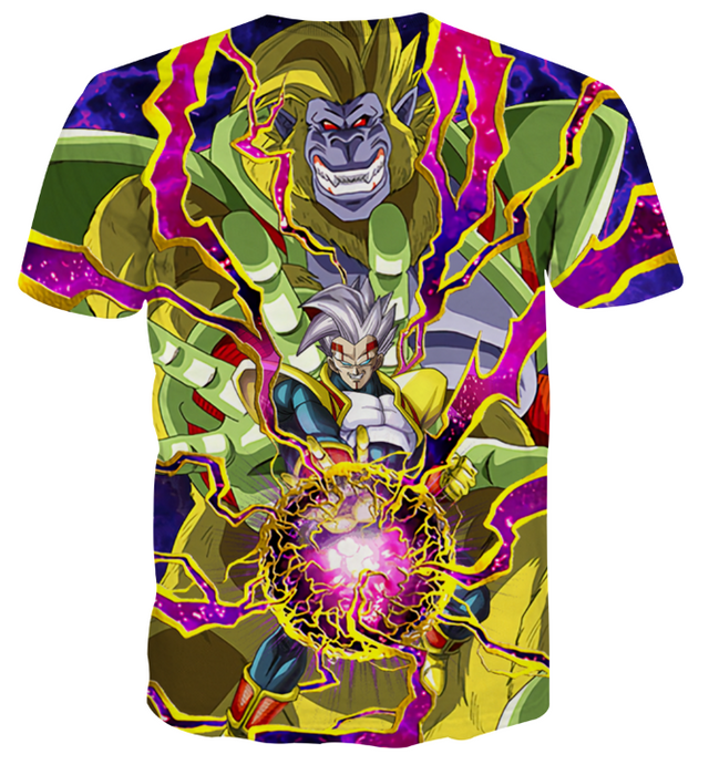 DBZ Dokkan Battle Super Baby 2 Golden Giant Ape T-shirt