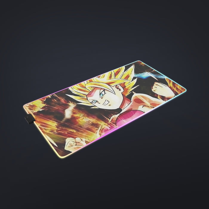 Dragon Ball Super Caulifla Super Saiyan 2 Epic Casual cool LED  Mouse Pad